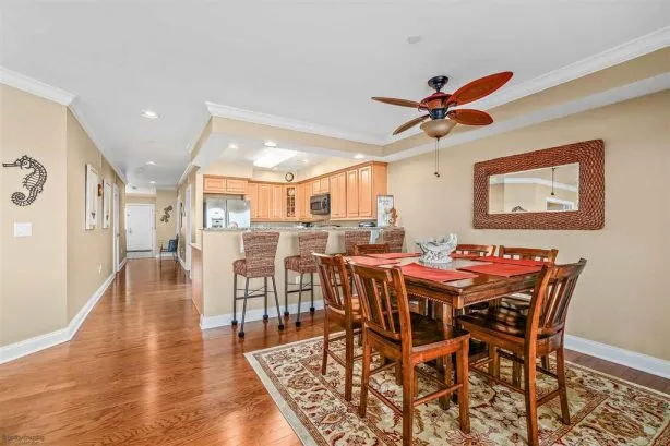 Dining area looking towards Kitchen