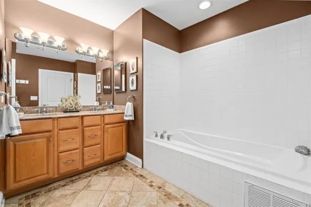 Master Bath with Shower (not shown)