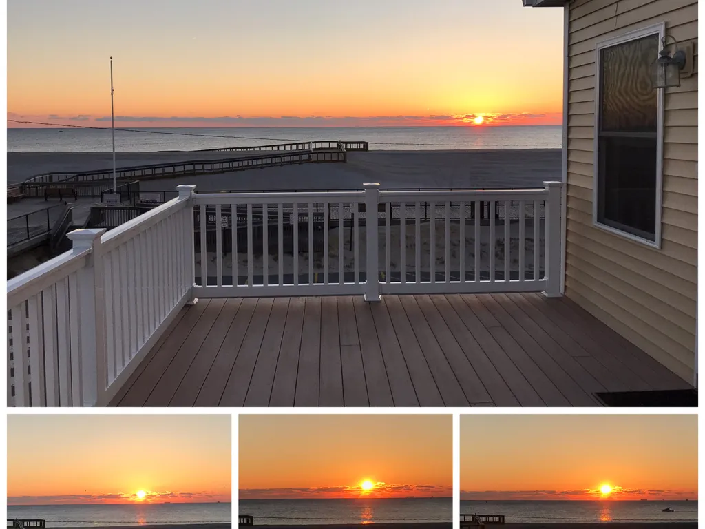 2FL sunrise view from deck