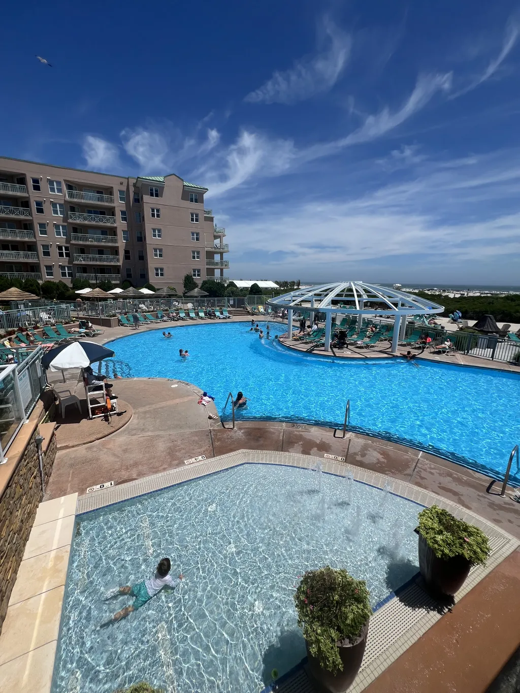 Splash and Oceanfront Pool
