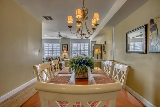 Kitchen to Living Room View