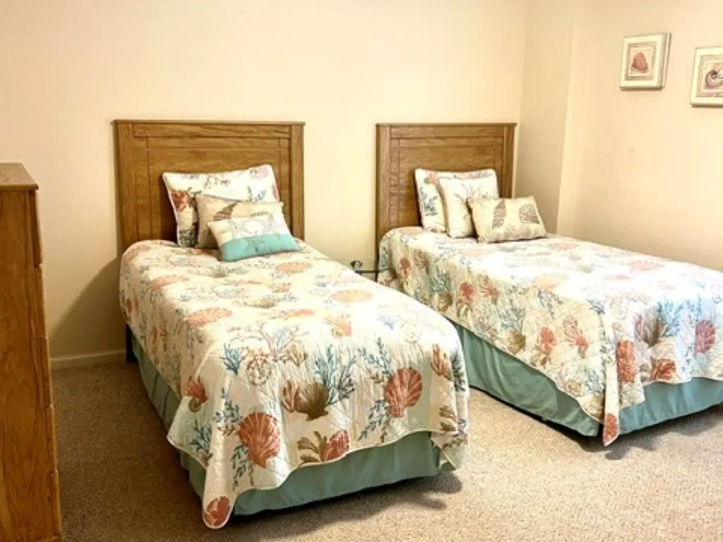 First floor twin bedroom