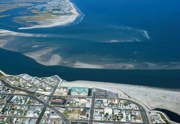 topographic view
