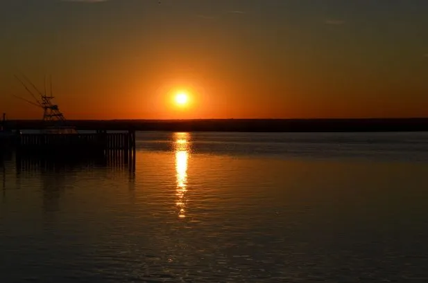 Another Day Ends in Brigantine - Sunset over the Bay