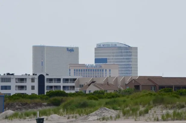 Casinos in the distance!