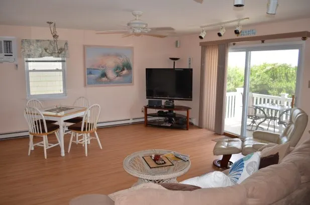 Great Room looking out toward deck