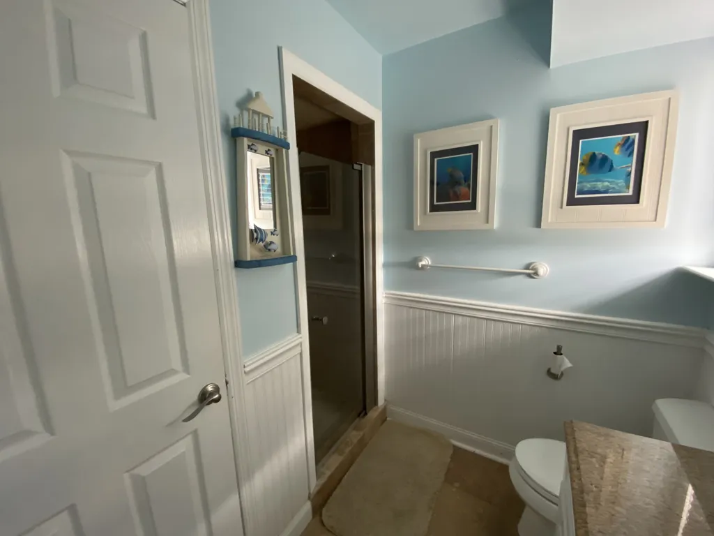 1st floor bath with walk in shower