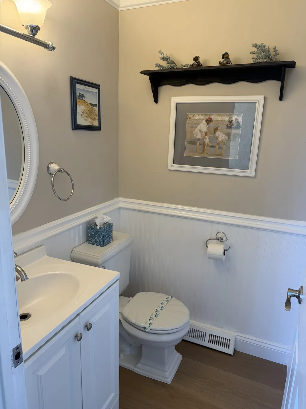 2nd floor half bath 