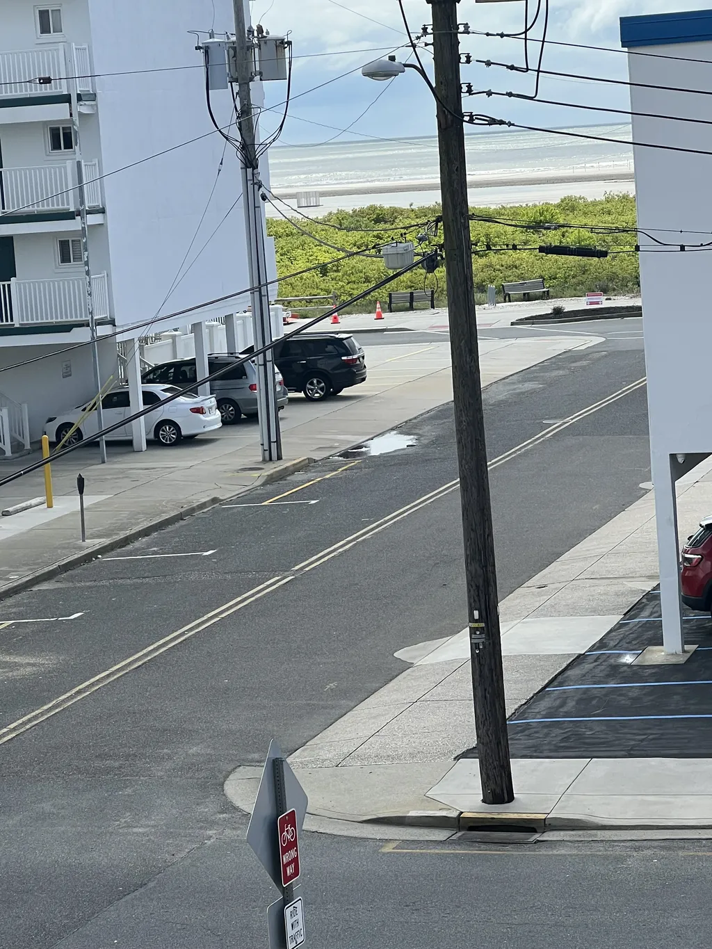 Ocean view from 3rd floor deck