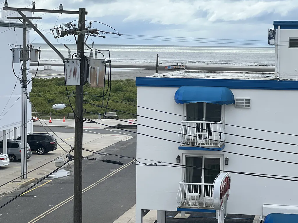 Ocean view from fourth floor
