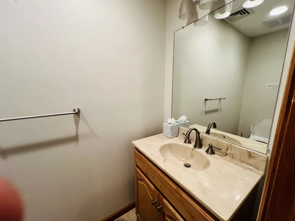 First floor half bath