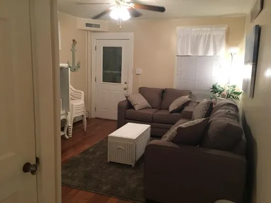 Family room - beach closet to left