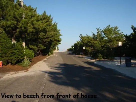 Beach Entrance from front of house