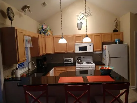 Kitchen From Family Room