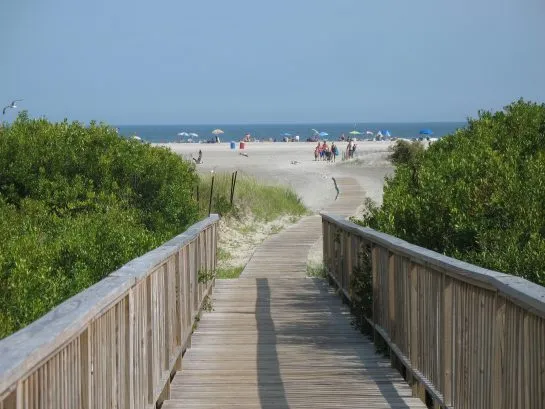 Beach Access 1 Block Away