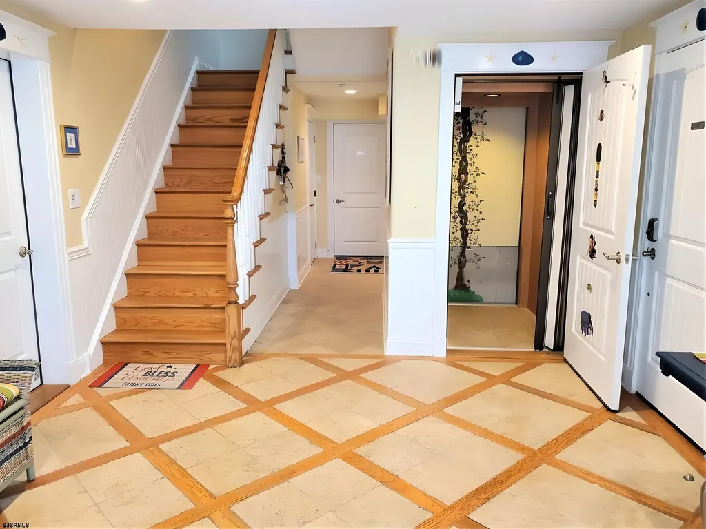 Main Entry with Elevator View