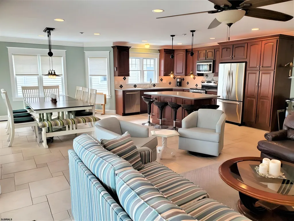 Open floor space