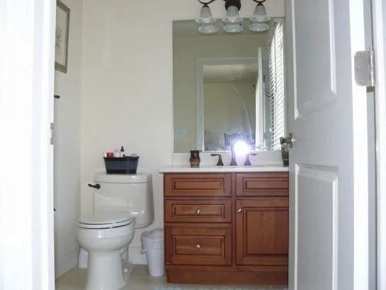 Lovely Master Bath with Tile and Full Glass Shower