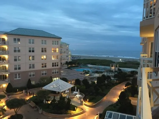 View from balcony