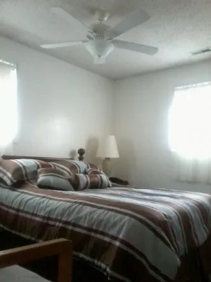 The larger bedrooms all have ceiling fans with remote.