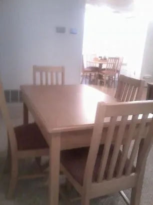 Additional dining area, close to the main dining area. Makes a 