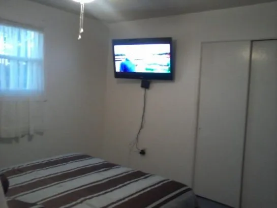 One Of The Queen Bedrooms Has A Flat-screen Tv.