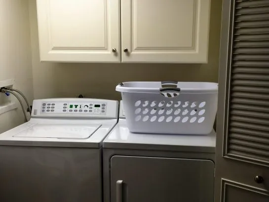 Full sized washer and dryer