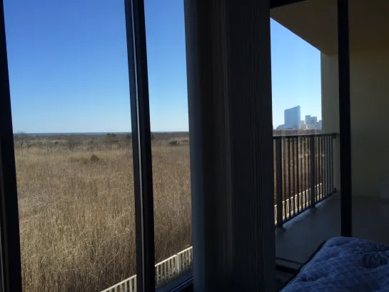view from master bedroom
