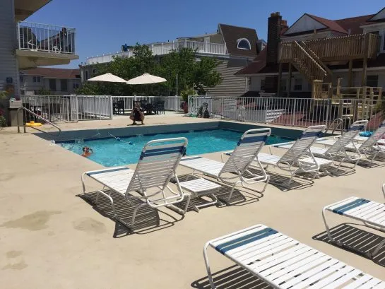 Ahh, the pool.