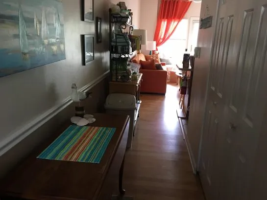 Hardwood floors.