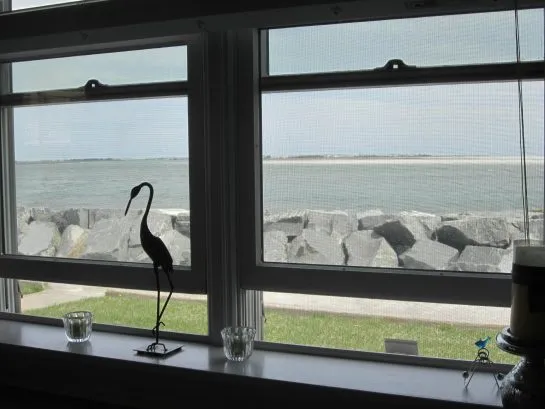 View from kitchen