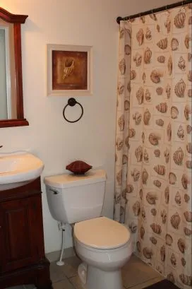Main floor full bath.
