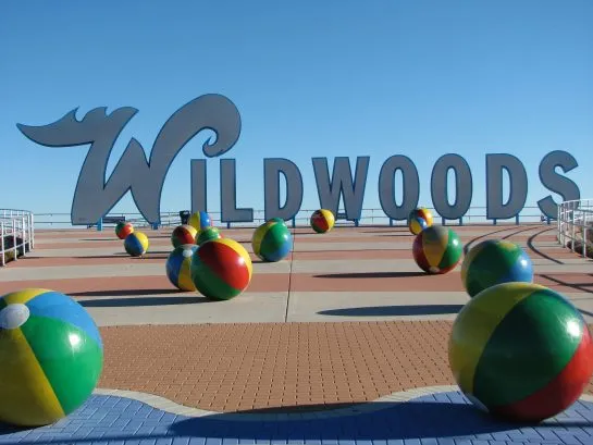 Famous Wildwoods Sign