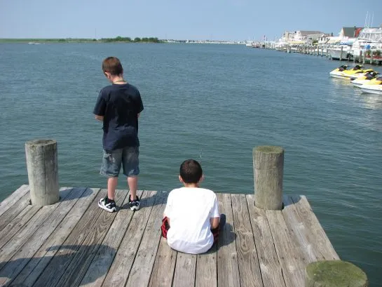 Fishing from Pier