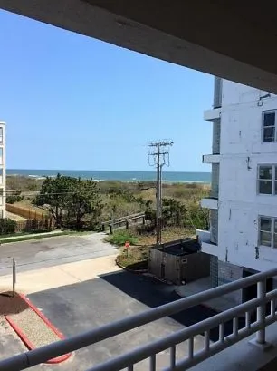 View from the upstairs balcony