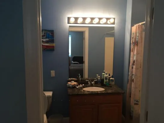 Downstairs Master bath