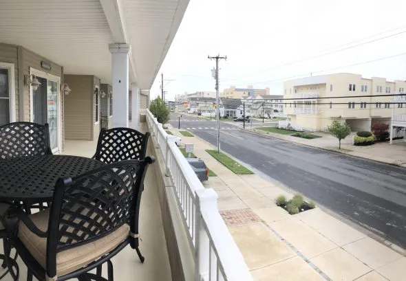 View from deck