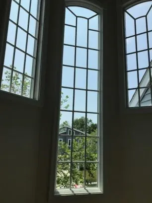windows leading to third floor