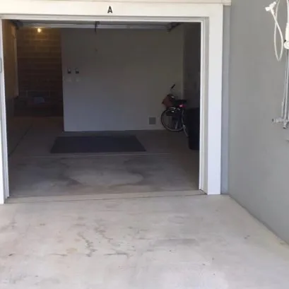 Garage, carport and shower