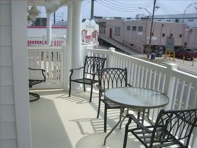 Balcony With View To The Boardwalk Entry Ramp