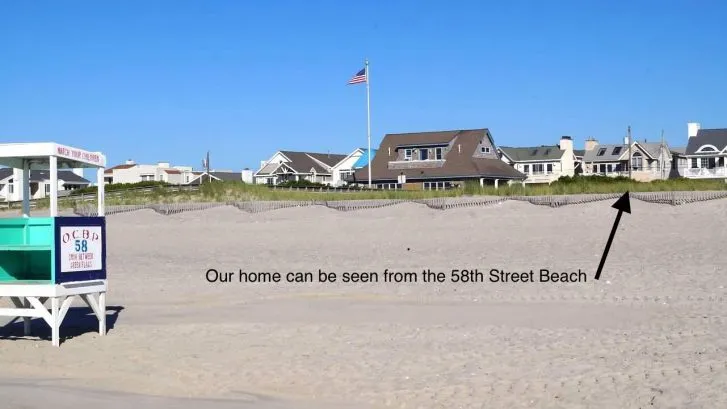 You can see our home from the 58th Street Beach