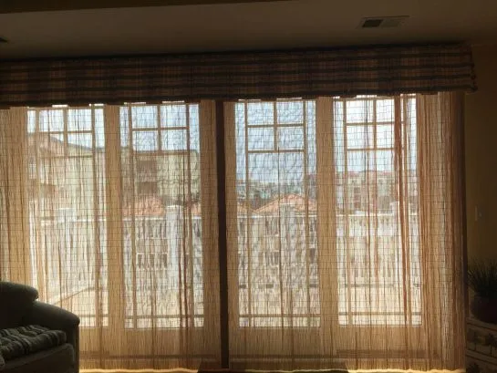 Modern window treatments 