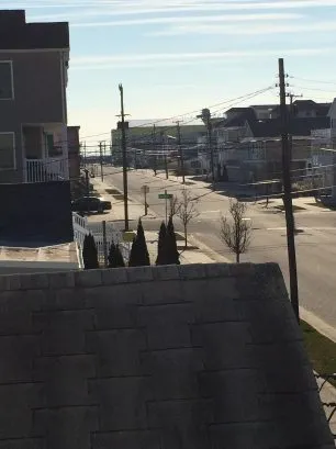 View From Deck Towards Ocean