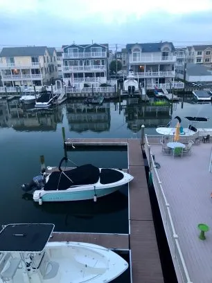 View from deck 