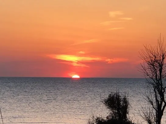 Great sunsets await - seen from living  room deck