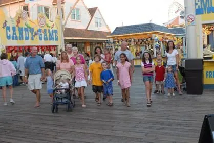 Family Boardwalk Fun