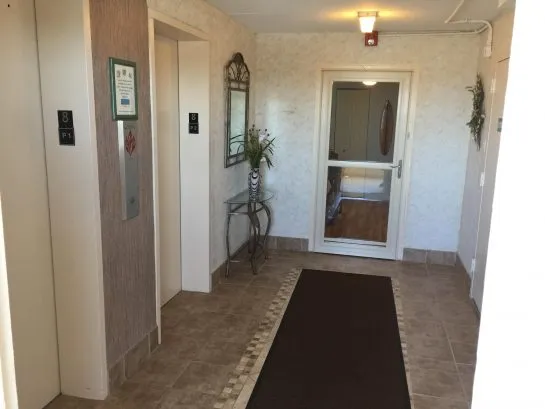 Unit Entrance and Elevators