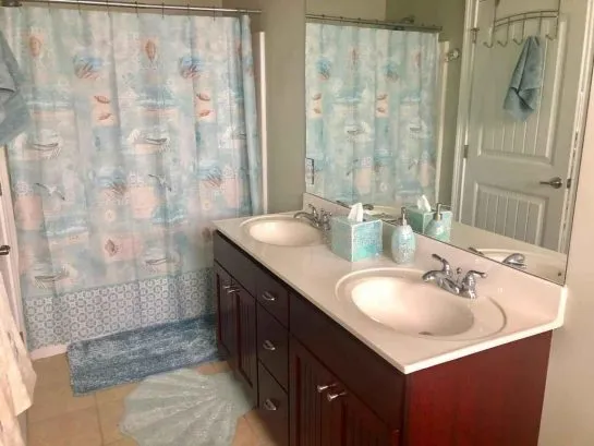Master bathroom with his &amp;amp; hers sinks!
