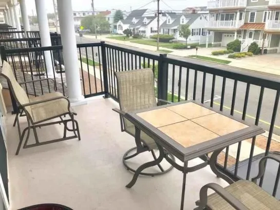 Balcony off the Living Room
