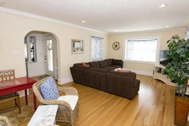 Great space for family movie nights